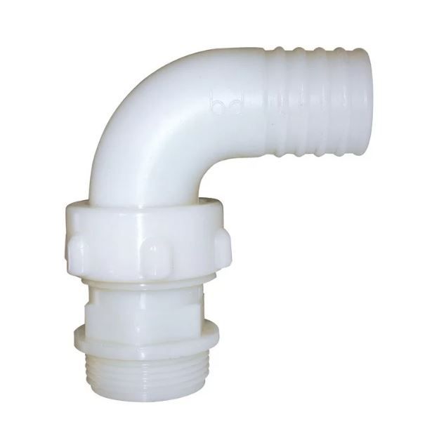 Raccord NYLON courbe droit