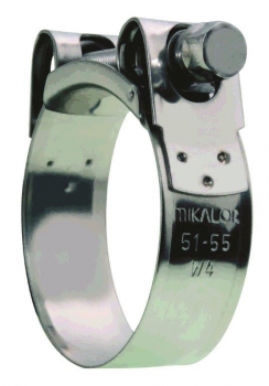 Collier de serrage à tourillon supra inox W4