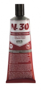 Colle N30 PVC pression formule thixotropique tube de 125 ml,